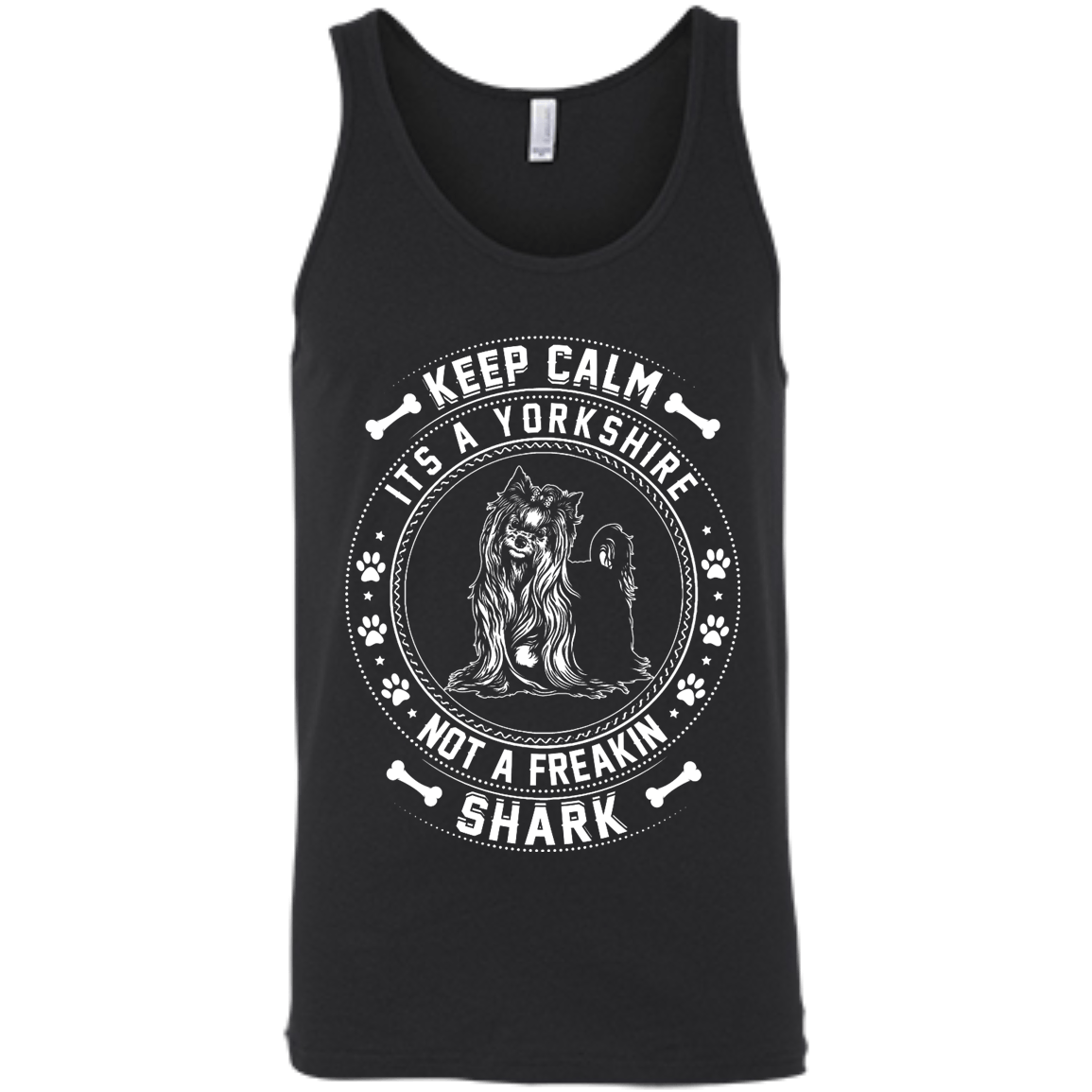Keep Calm It's A Yorkshire Terrier Not A Freaking Shark T-Shirt & Hoodie | Teecentury.com