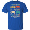 Vintage I Paused My Game To Be Here Funny Gamer Gift T-Shirt & Hoodie | Teecentury.com