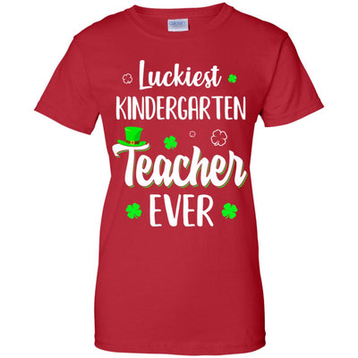 Luckiest Kindergarten Teacher Ever Irish St Patricks Day T-Shirt & Hoodie | Teecentury.com