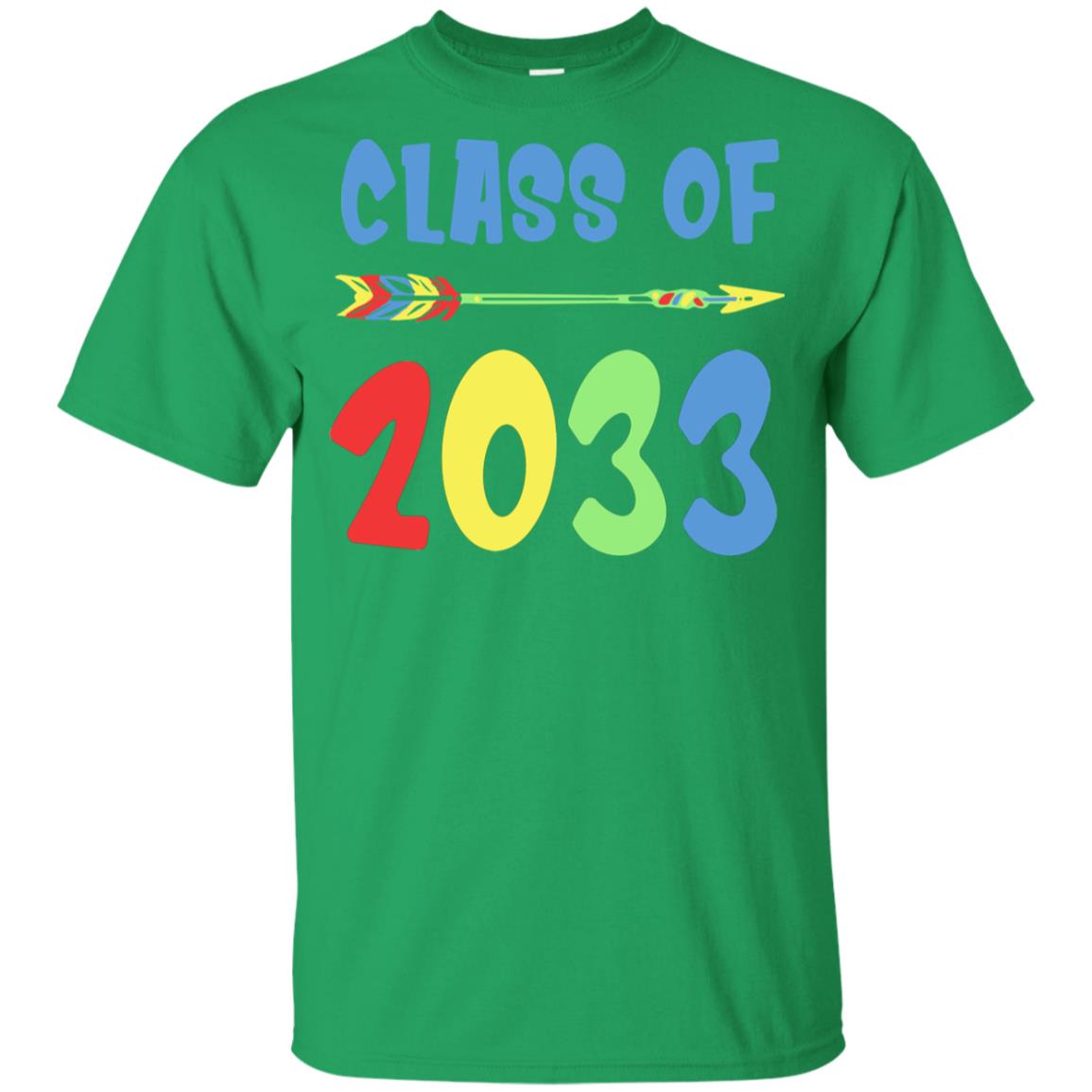 Class Of 2033 Grow With Me Pre-K First Day Of School Youth Youth Shirt | Teecentury.com