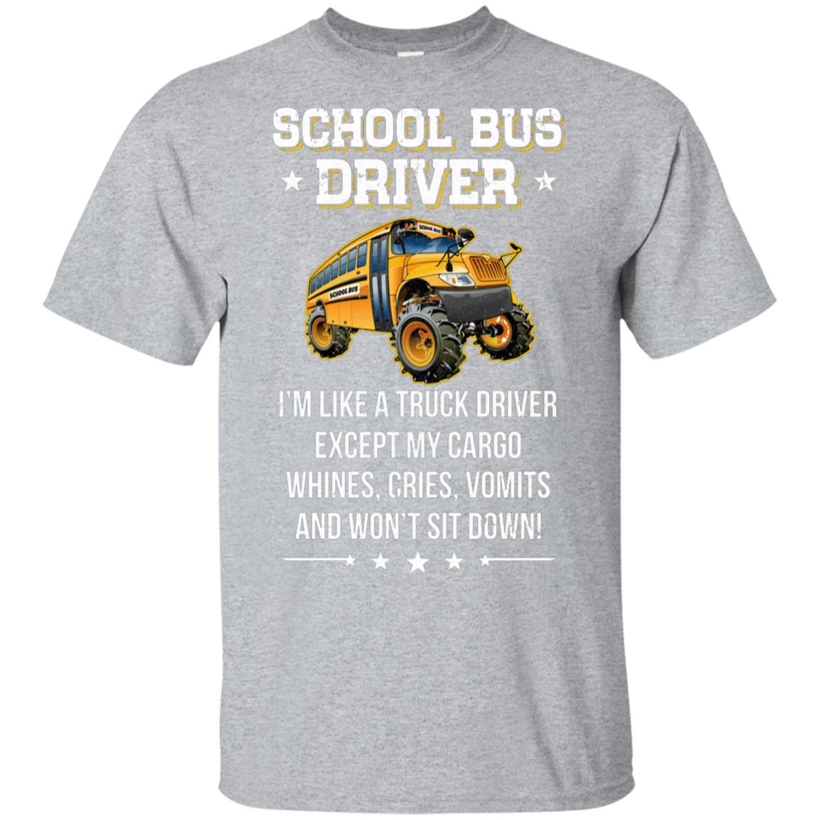 Anyone Can Drive Drivers Gifts Funny School Bus Driver Shirt - TeeUni