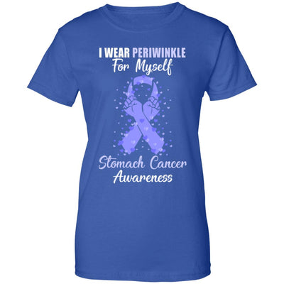 I Wear Periwinkle For Myself Support Stomach Cancer Awareness T-Shirt & Hoodie | Teecentury.com