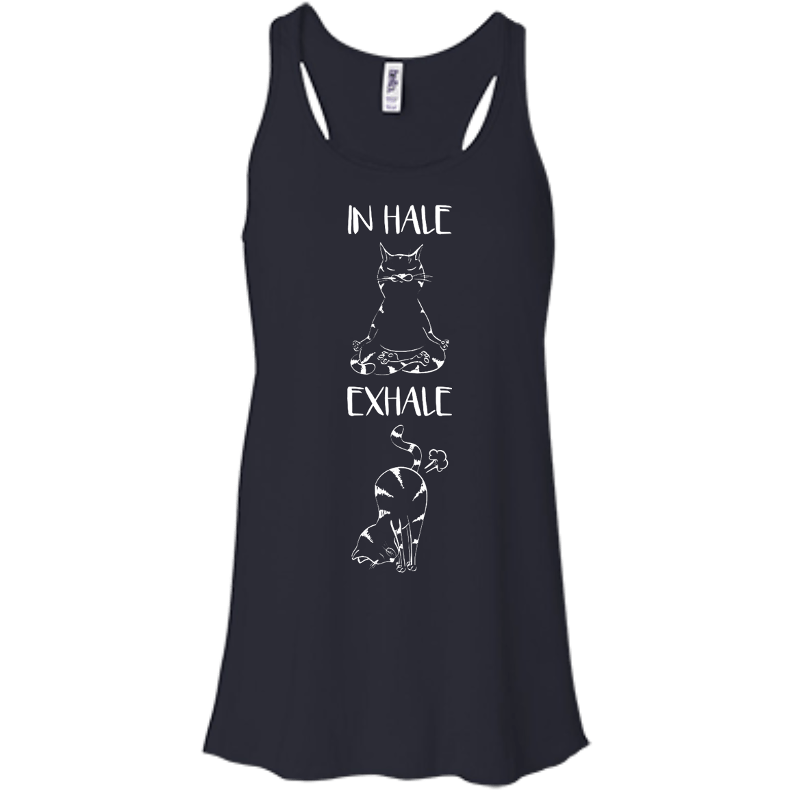 Yoga Cat Inhale Exhale T-Shirt & Hoodie | Teecentury.com
