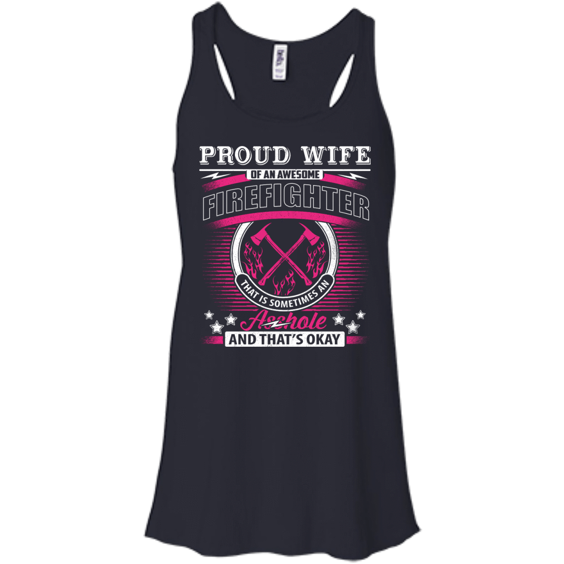 Proud Wife Of An Awesome Firefighter T-Shirt & Hoodie | Teecentury.com