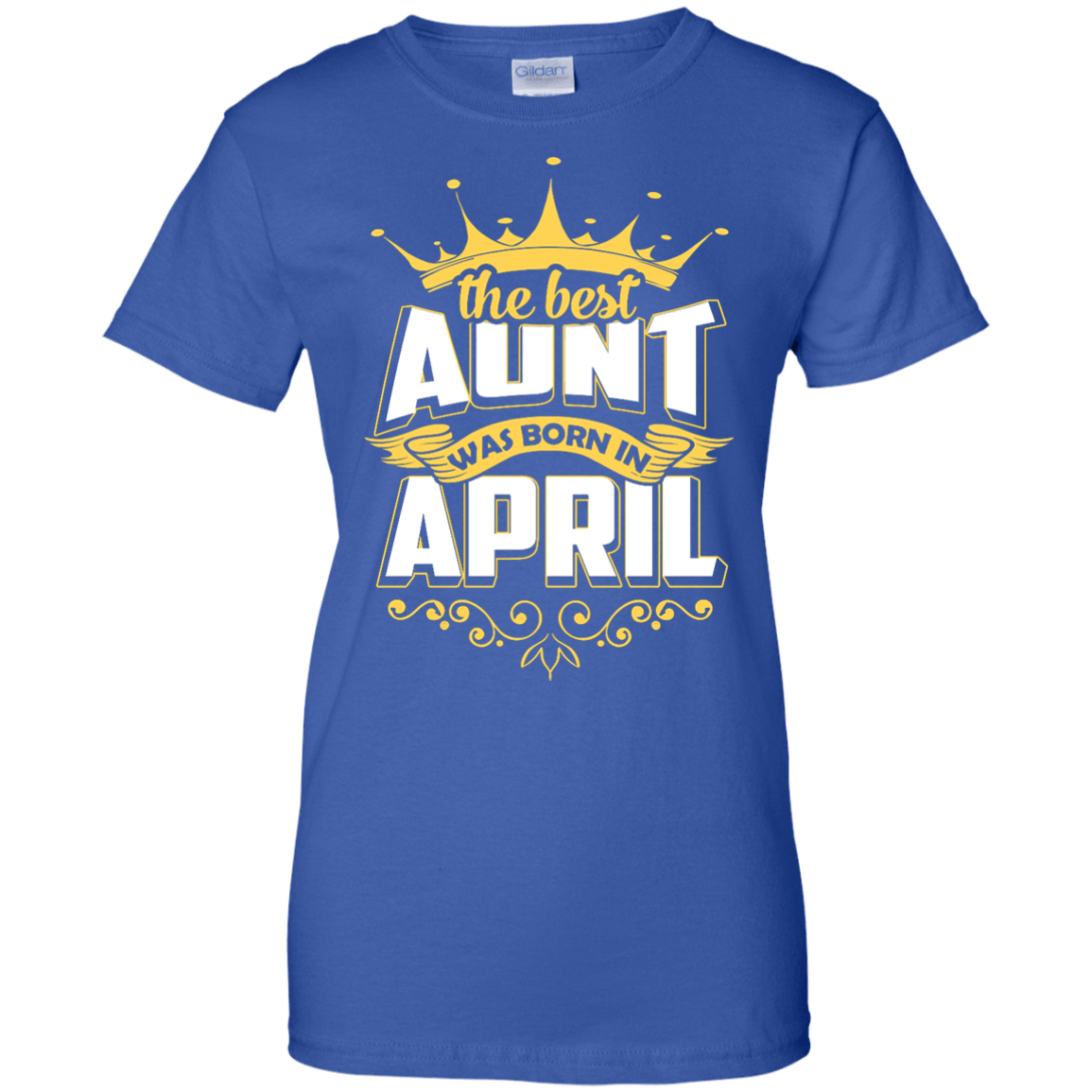 The Best Aunt Was Born In April T-Shirt & Hoodie | Teecentury.com