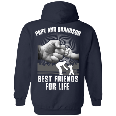 Papy And Grandson Best Friends For Life T-Shirt & Hoodie | Teecentury.com