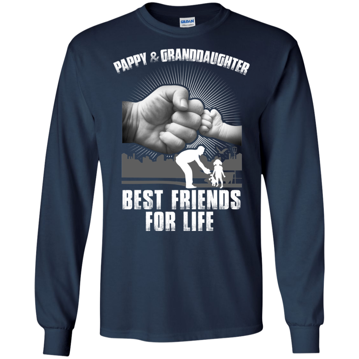 Pappy And Granddaughter Best Friends For Life T-Shirt & Sweatshirt | Teecentury.com