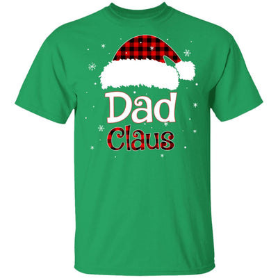 Santa Dad Claus Red Plaid Family Pajamas Christmas Gift T-Shirt & Sweatshirt | Teecentury.com
