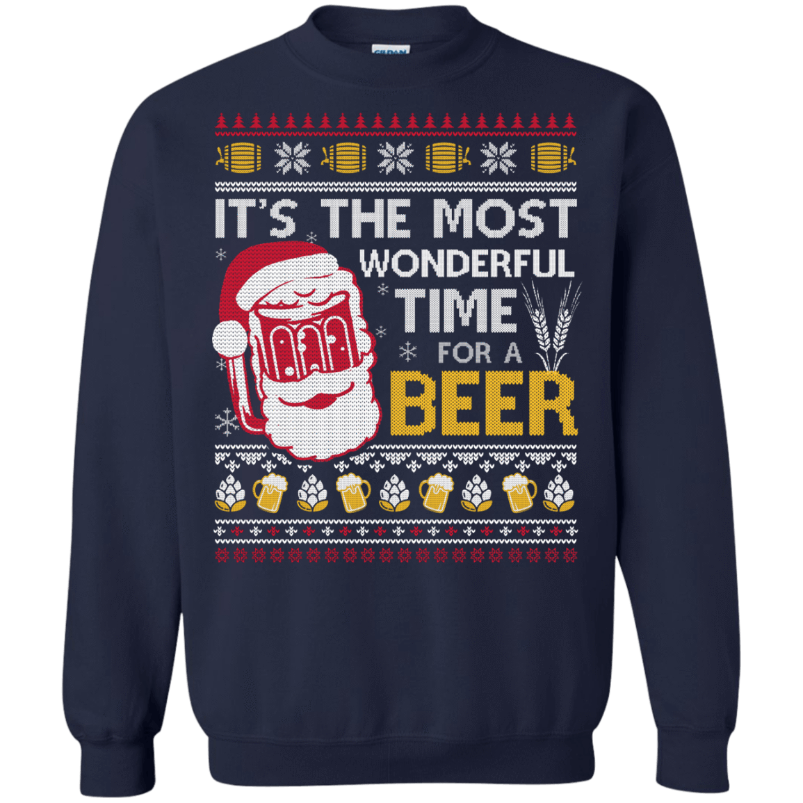 It's The Most Wonderful Time For A Beer Sweater T-Shirt & Hoodie | Teecentury.com