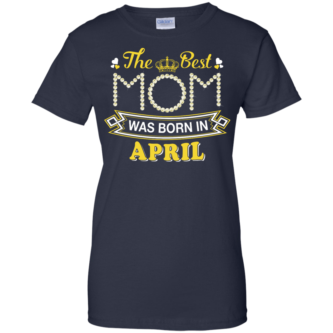 The Best Mom Was Born In April T-Shirt & Hoodie | Teecentury.com