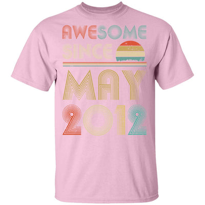 Awesome Since May 2012 Vintage 10th Birthday Gifts Youth Youth Shirt | Teecentury.com