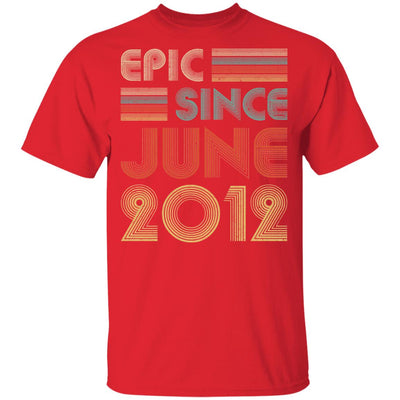 Epic Since June 2012 Vintage 10th Birthday Gifts Youth Youth Shirt | Teecentury.com
