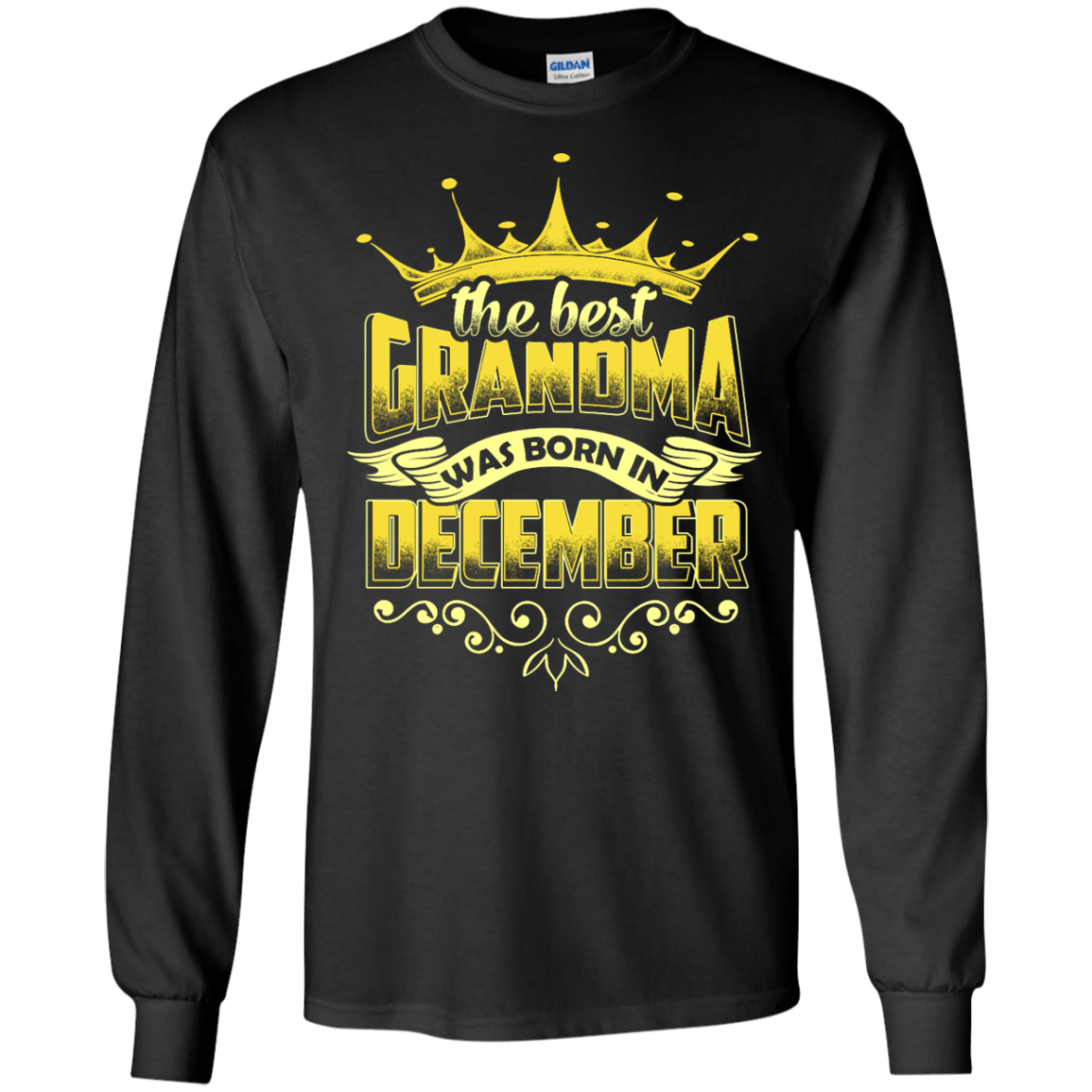 The Best Grandma Was Born In December T-Shirt & Hoodie | Teecentury.com