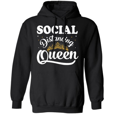 Social Distancing Queen Quarantine T-Shirt & Tank Top | Teecentury.com