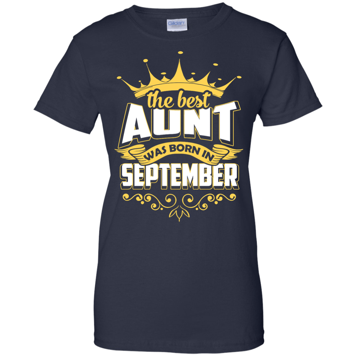 The Best Aunt Was Born In September T-Shirt & Hoodie | Teecentury.com