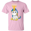 Funny Jewish Unicorn Menorah Kids Girl Hanukkah Youth Youth Shirt | Teecentury.com