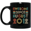 Awesome Since August 2012 Vintage 10th Birthday Gifts Mug Coffee Mug | Teecentury.com