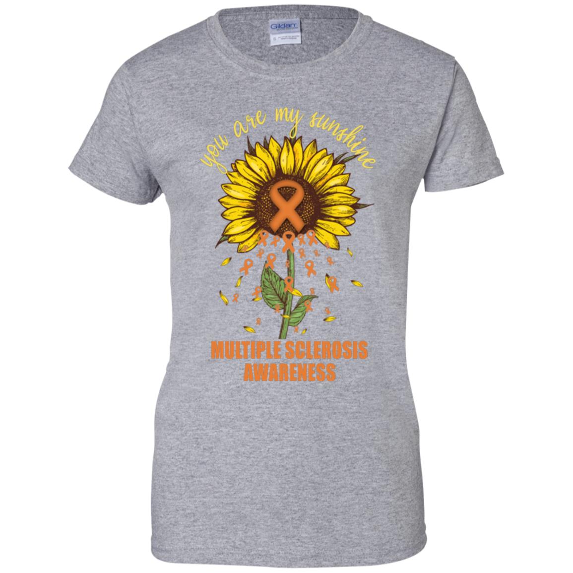 You Are My Sunshine Multiple Sclerosis Awareness T-Shirt & Hoodie | Teecentury.com