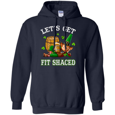 Let's Get Fit Shaced Leprechaun St Patricks Day Gift T-Shirt & Hoodie | Teecentury.com