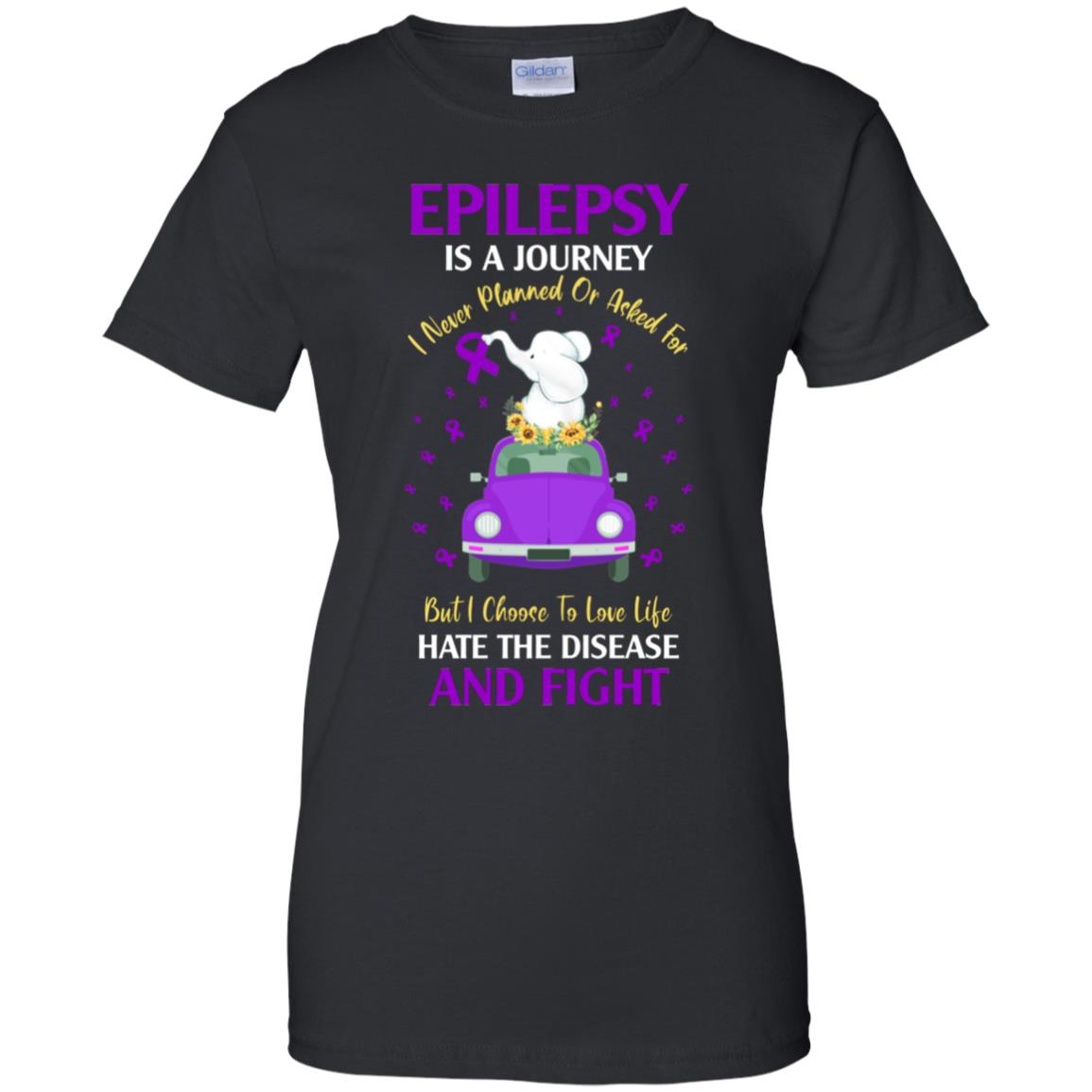 Epilepsy Awareness Is A Journey T-Shirt & Hoodie | Teecentury.com