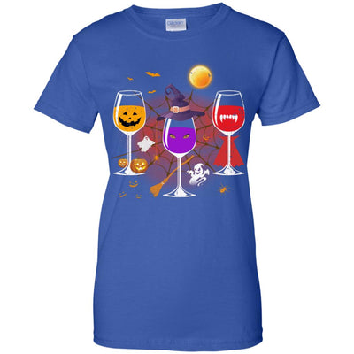 Wine Glass Of Witchcraft Funny Halloween T-Shirt & Tank Top | Teecentury.com