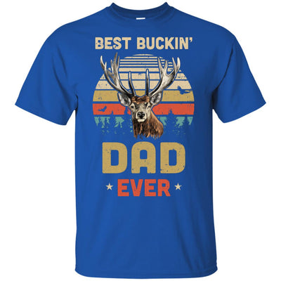 Vintage Best Buckin' Dad Ever Gift For Father Day T-Shirt & Hoodie | Teecentury.com