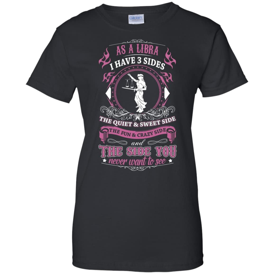 As A Libra I Have 3 Sides T-Shirt & Hoodie | Teecentury.com