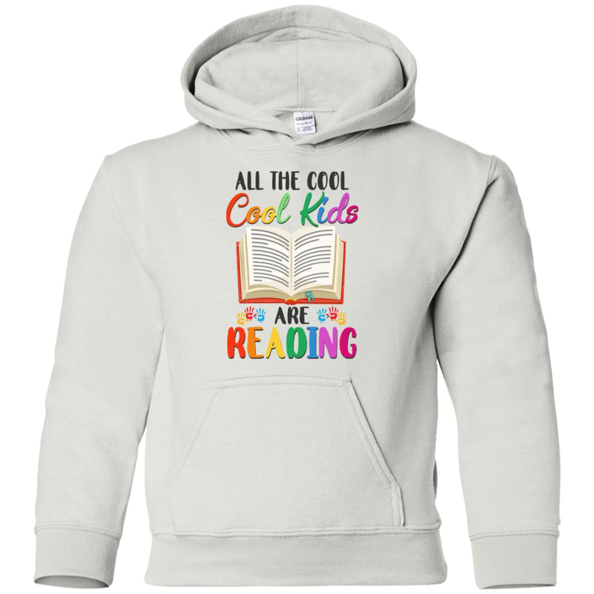 All The Cool Kids Are Reading Book Lover Gifts Youth Youth Shirt | Teecentury.com