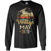 Retro Classic Vintage May 1979 43th Birthday Gift T-Shirt & Hoodie | Teecentury.com