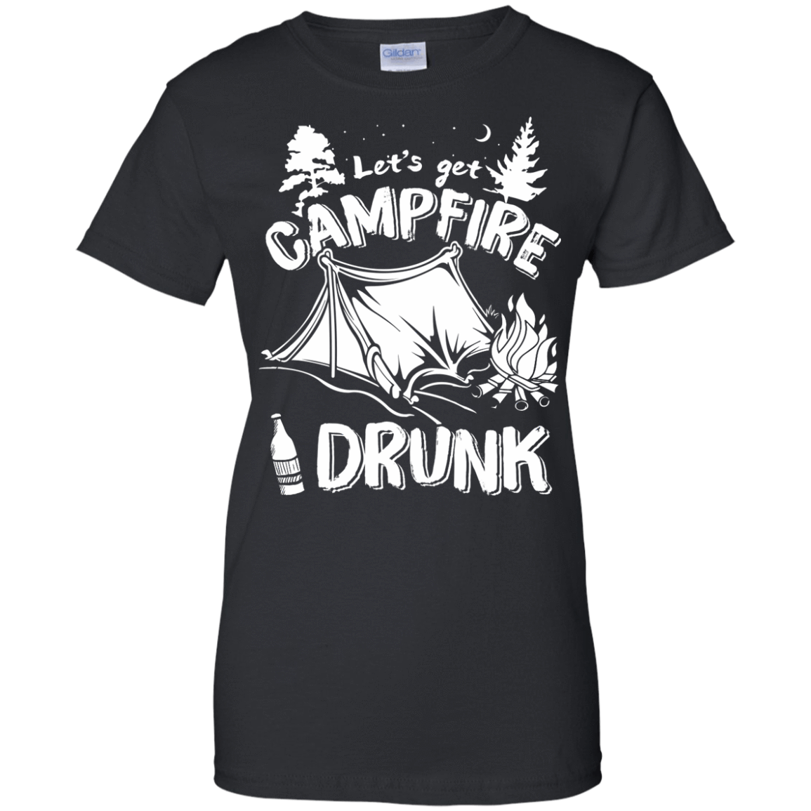 Let's Get Campfire Drunk T-Shirt & Hoodie | Teecentury.com