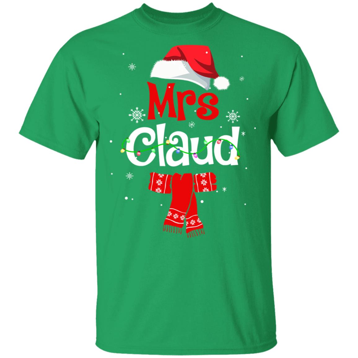 Mrs Claus Daddy Claus Mama Claus Family Pajamas Christmas T-Shirt & Sweatshirt | Teecentury.com