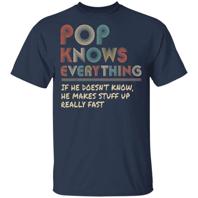 Pop Know Everything Vintage Pop Father's Day Gift T-Shirt & Hoodie | Teecentury.com