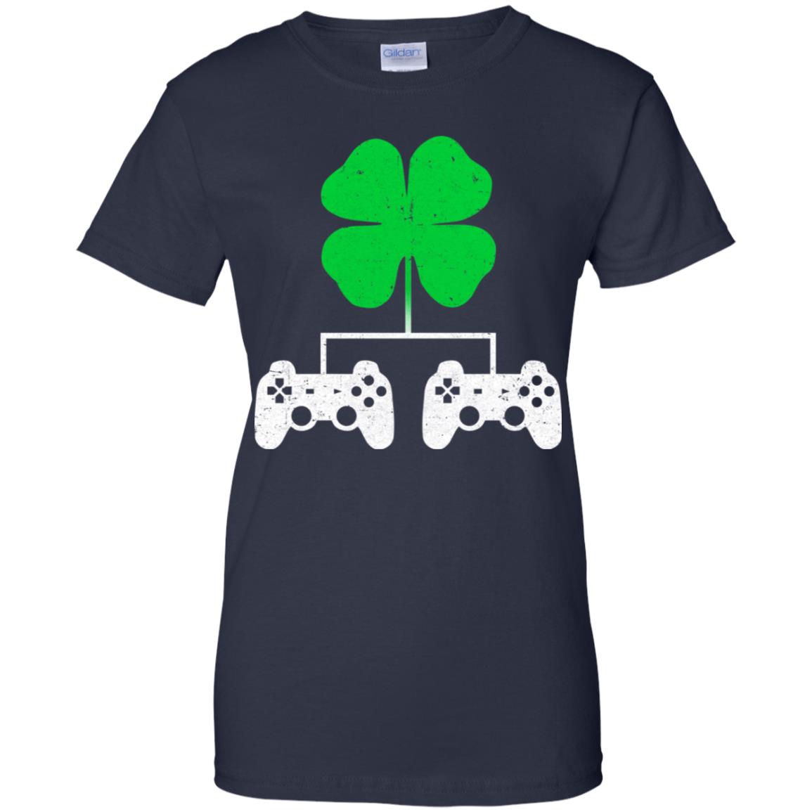 Video Game Clover Controller Gamer St Patrick's Day T-Shirt & Hoodie | Teecentury.com