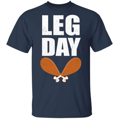 Funny Leg Day Thanksgiving Turkey T-Shirt & Hoodie | Teecentury.com