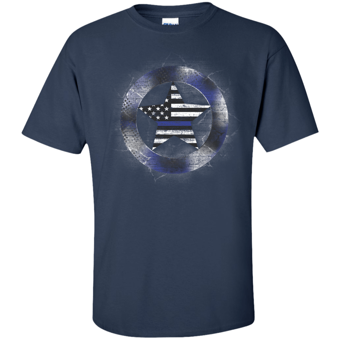 Thin Blue Line Support T-Shirt & Hoodie | Teecentury.com