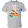 Labrador Bunny Hat Rabbit Easter Eggs T-Shirt & Hoodie | Teecentury.com