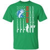 Reel Cool Dad American Flag Fish Fishing Fathers Day T-Shirt & Hoodie | Teecentury.com