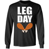 Funny Leg Day Thanksgiving Turkey T-Shirt & Hoodie | Teecentury.com