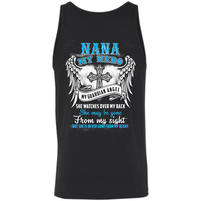 My Nana My Hero My Guardian Angel She Watches Over My Back T-Shirt & Hoodie | Teecentury.com
