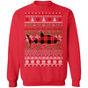 Shark Red Plaid Ugly Christmas Sweater Funny Gifts T-Shirt & Sweatshirt | Teecentury.com