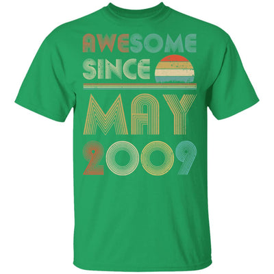 Awesome Since May 2009 Vintage 13th Birthday Gifts Youth Youth Shirt | Teecentury.com