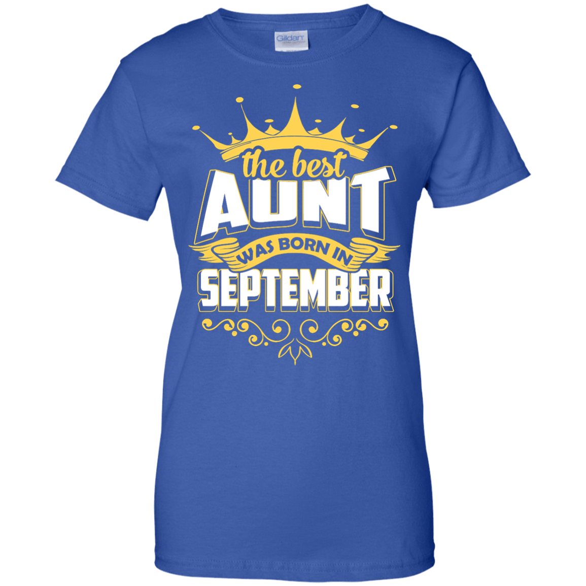 The Best Aunt Was Born In September T-Shirt & Hoodie | Teecentury.com