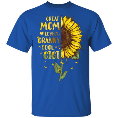 Sunflower Great Mom Lovely Granny Cool Gigi Mothers Day T-Shirt & Hoodie | Teecentury.com