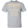 Poppy The Bow Hunter The Myth The Legend Funny Hunting T-Shirt & Hoodie | Teecentury.com