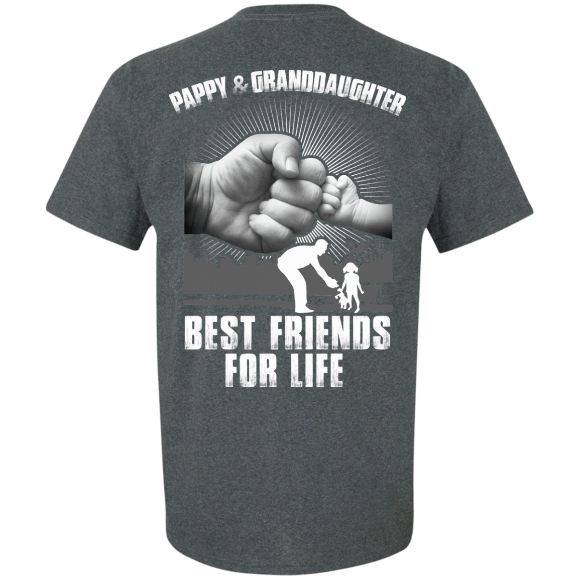 Pappy And Granddaughter Best Friends For Life T-Shirt & Hoodie | Teecentury.com