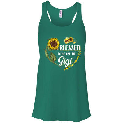 Blessed To Be Called Gigi Sunflower Mothers Day Gift T-Shirt & Tank Top | Teecentury.com