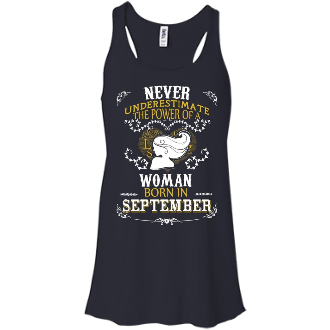 A Woman Born In SEPTEMBER T-Shirt & Hoodie | Teecentury.com