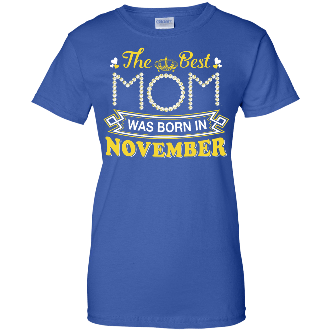 The Best Mom Was Born In November T-Shirt & Hoodie | Teecentury.com