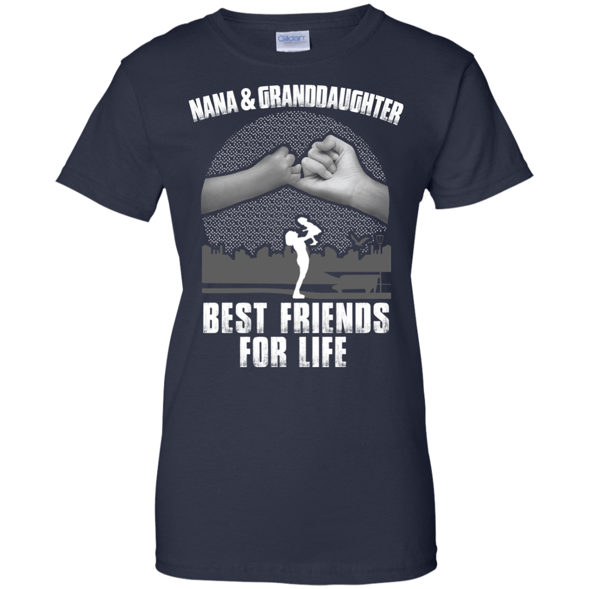 Nana and Granddaughter Best Friends For Life T-Shirt & Hoodie | Teecentury.com