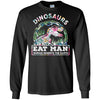 Funny Dinosaurs Eat Man Woman Inherits The Earth T-Shirt & Tank Top | Teecentury.com